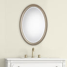 Edith Mirror Antique Silver Finish by Keiichi