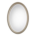 Edith Mirror Antique Silver Finish by Keiichi
