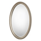 Edith Mirror Antique Silver Finish by Keiichi