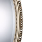 Edith Mirror Antique Silver Finish by Keiichi
