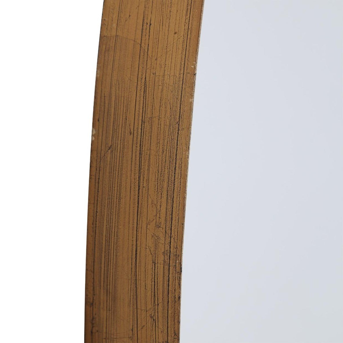 Oval Mirror Gold Leaf by Keiichi