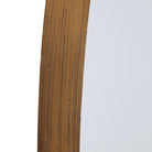 Oval Mirror Gold Leaf by Keiichi