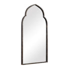 Temple Arched Mirror in Golden Bronze by Keiichi