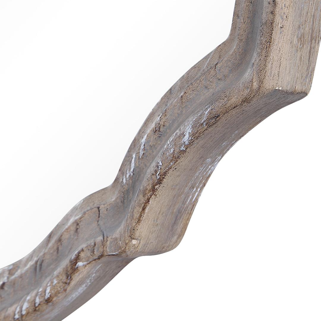 Aurelia Wood Effect Mirror by Keiichi