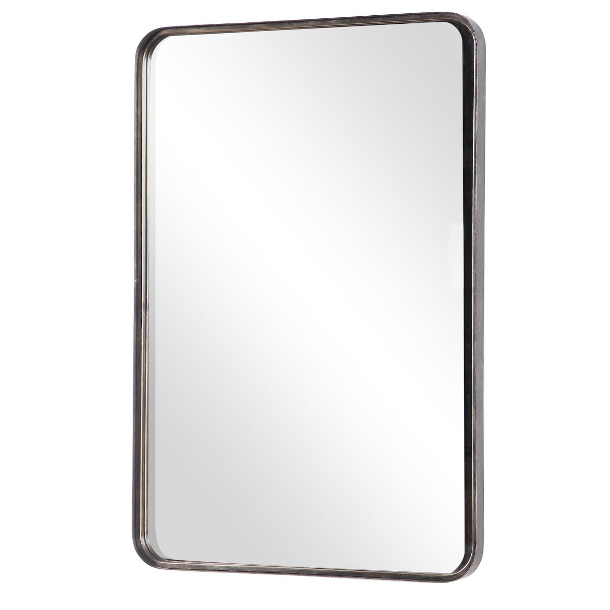 Joe Rectangular Mirror in Dark Bronze by Keiichi