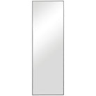 Slim Frame Full Length Mirror in Black by Keiichi