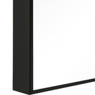 Slim Frame Full Length Mirror in Black by Keiichi