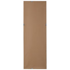 Slim Frame Full Length Mirror in Black by Keiichi