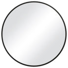 Eve Medium Round Mirror Black by Keiichi