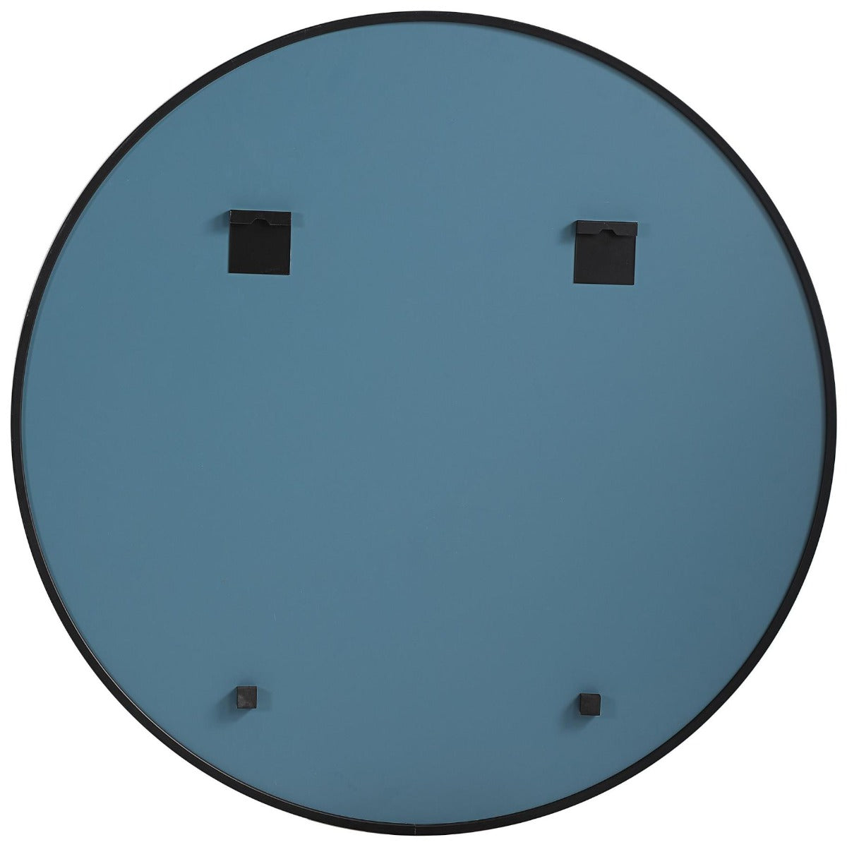 Eve Medium Round Mirror Black by Keiichi