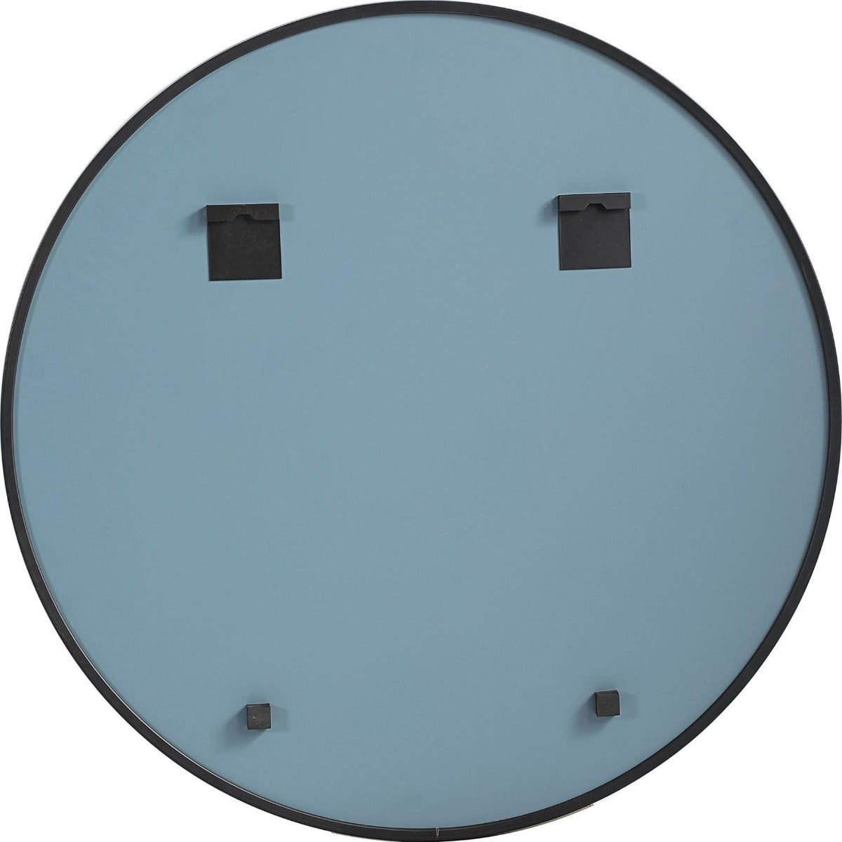 Eve Large Round Mirror Black by Keiichi