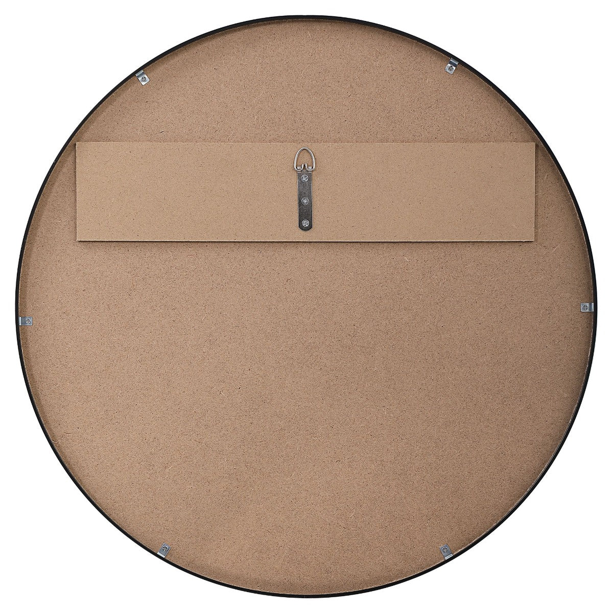 Eve Small Round Mirror Black by Keiichi