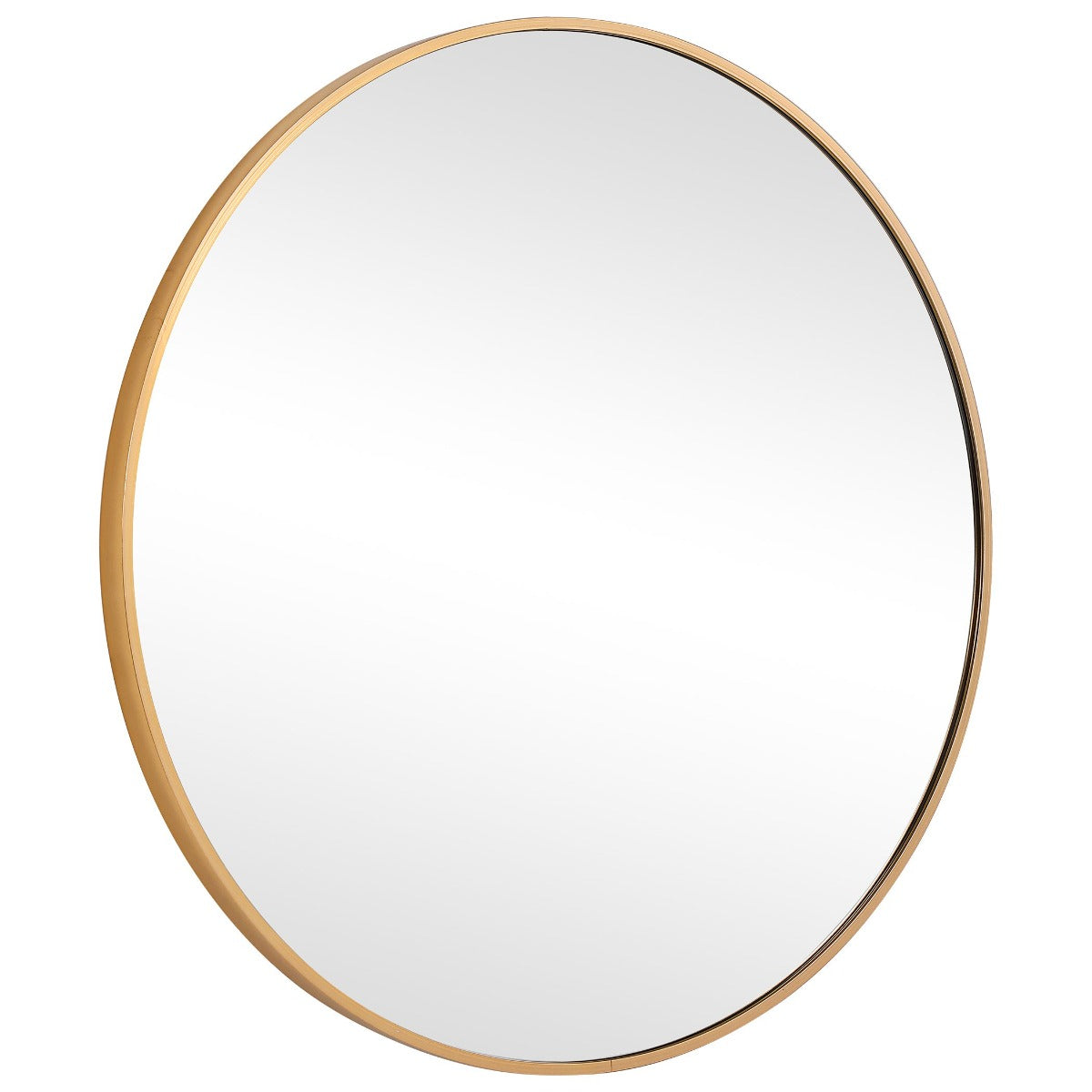 Eve Small Round Mirror Gold by Keiichi
