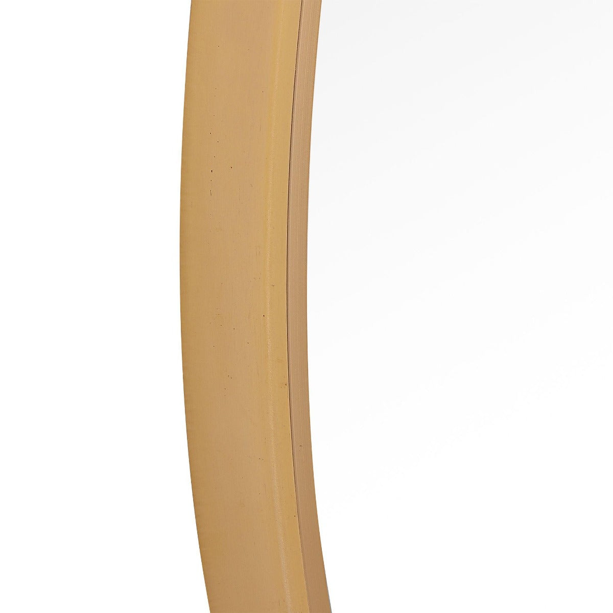 Evelyn Round Mirror Gold by Keiichi