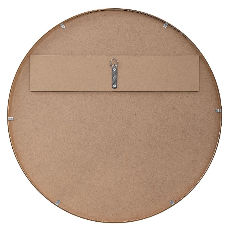 Evelyn Round Mirror Gold by Keiichi