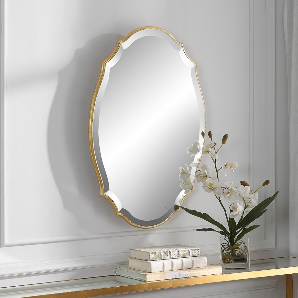 Aida Mirror Gold Finish by Keiichi