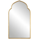 Temple Arched Mirror in Gold by Keiichi