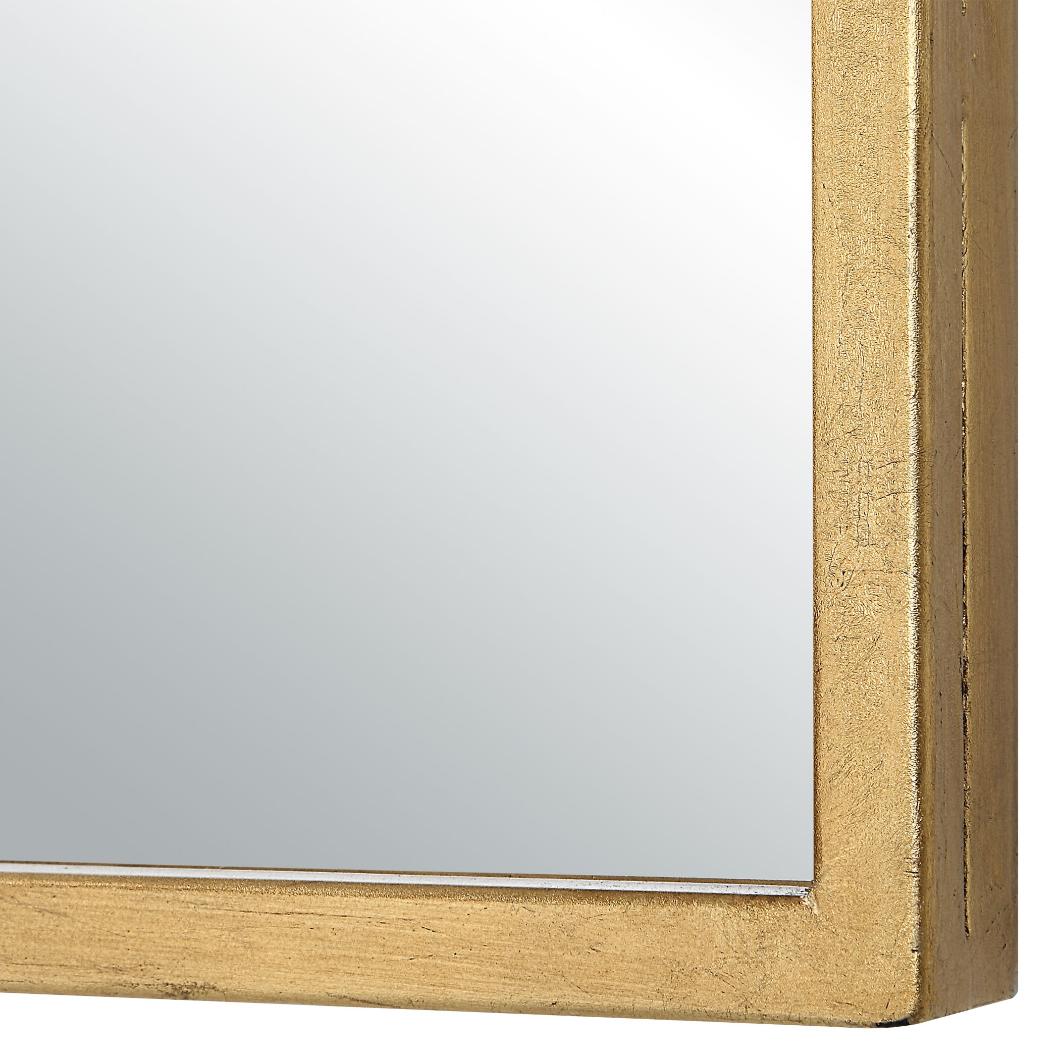 Temple Arched Mirror in Gold by Keiichi