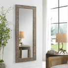 Beachhouse Distressed Wooden Tall Mirror by Keiichi