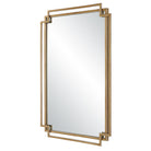 Deco Mirror Brushed Gold by Keiichi