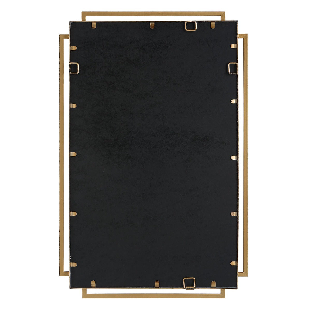 Deco Mirror Brushed Gold by Keiichi