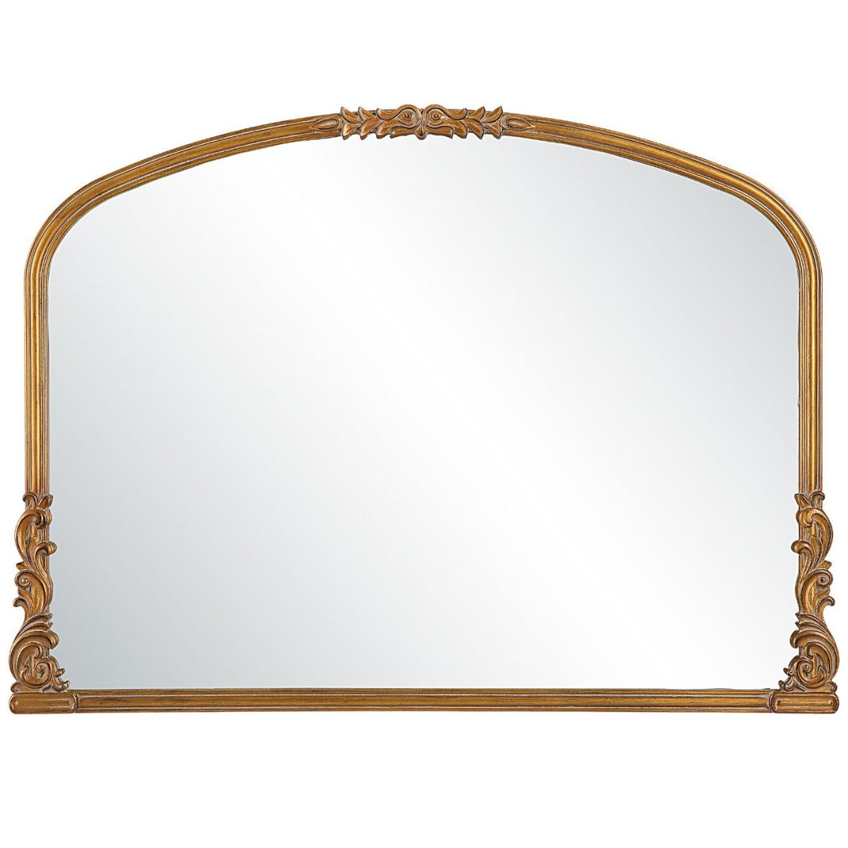 Edward Mantleplace Mirror Gold by Keiichi