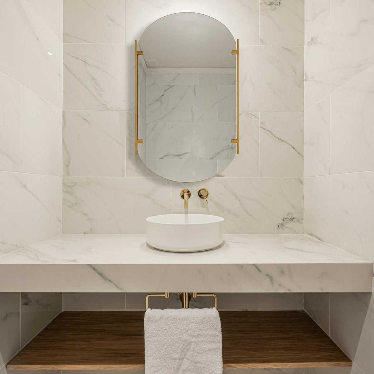 Linear Mirror Gold by Keiichi