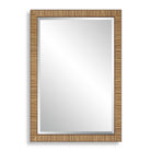 Indiana Rattan Rectangle Mirror by Keiichi