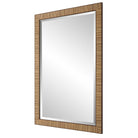 Indiana Rattan Rectangle Mirror by Keiichi
