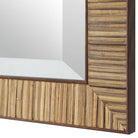 Indiana Rattan Rectangle Mirror by Keiichi