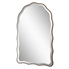 Irregular Mirror Antique Bronze by Keiichi