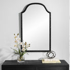 Cast Mirror Black Finish by Keiichi