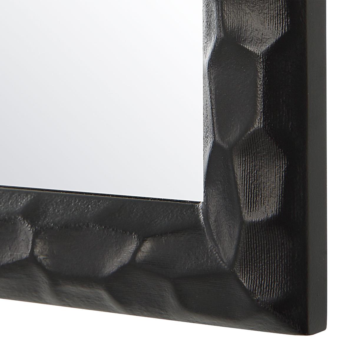 Cast Mirror Black Finish by Keiichi