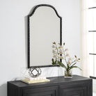 Cast Mirror Black Finish by Keiichi