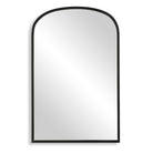 Aydyn Arched Mirror in Black by Keiichi