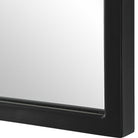 Aydyn Arched Mirror in Black by Keiichi
