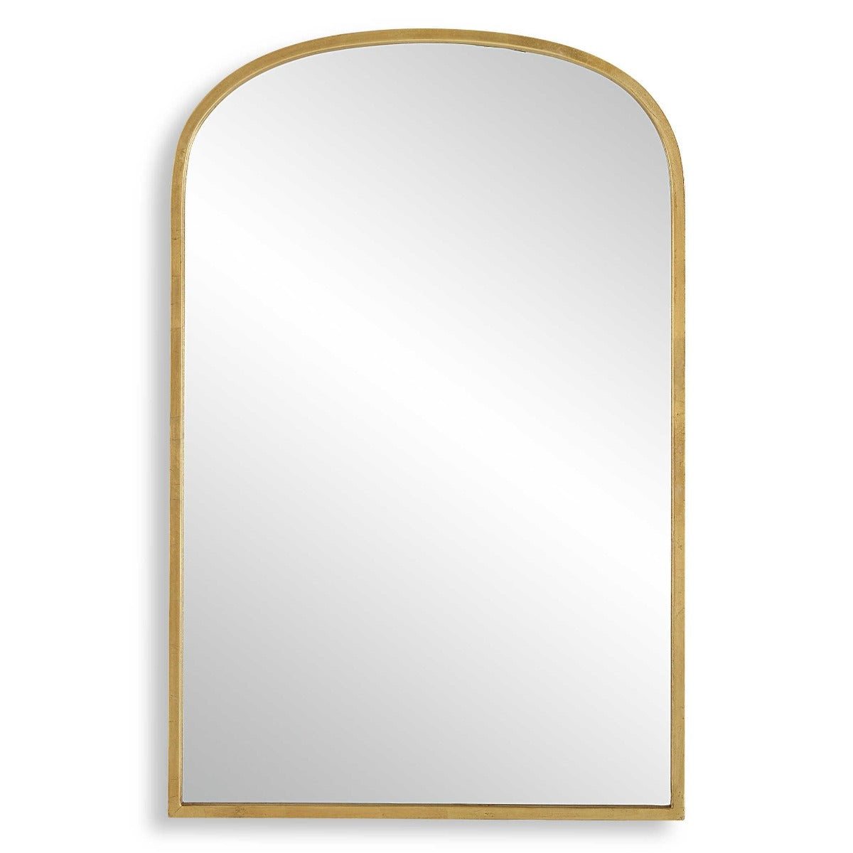 Aydyn Arched Mirror in Gold by Keiichi