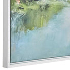 The River Glows Framed Canvas by Keiichi