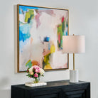 Dream of Isles Framed Canvas by Keiichi