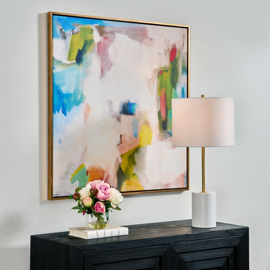 Dream of Isles Framed Canvas by Keiichi