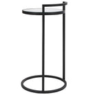 Reflects Mirrored Drinks Table by Keiichi
