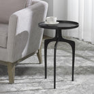 Tripod Side Table Black by Keiichi