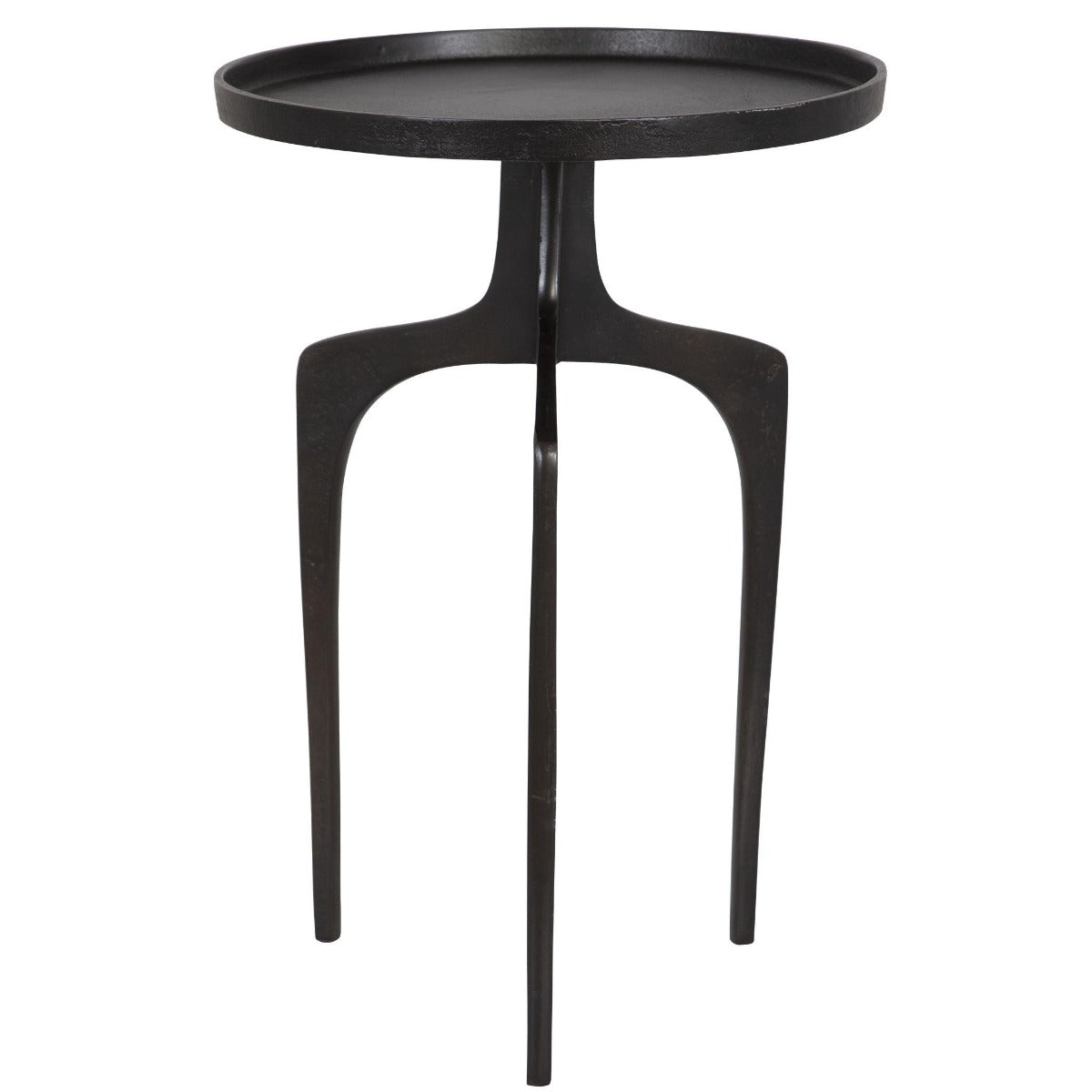 Tripod Side Table Black by Keiichi