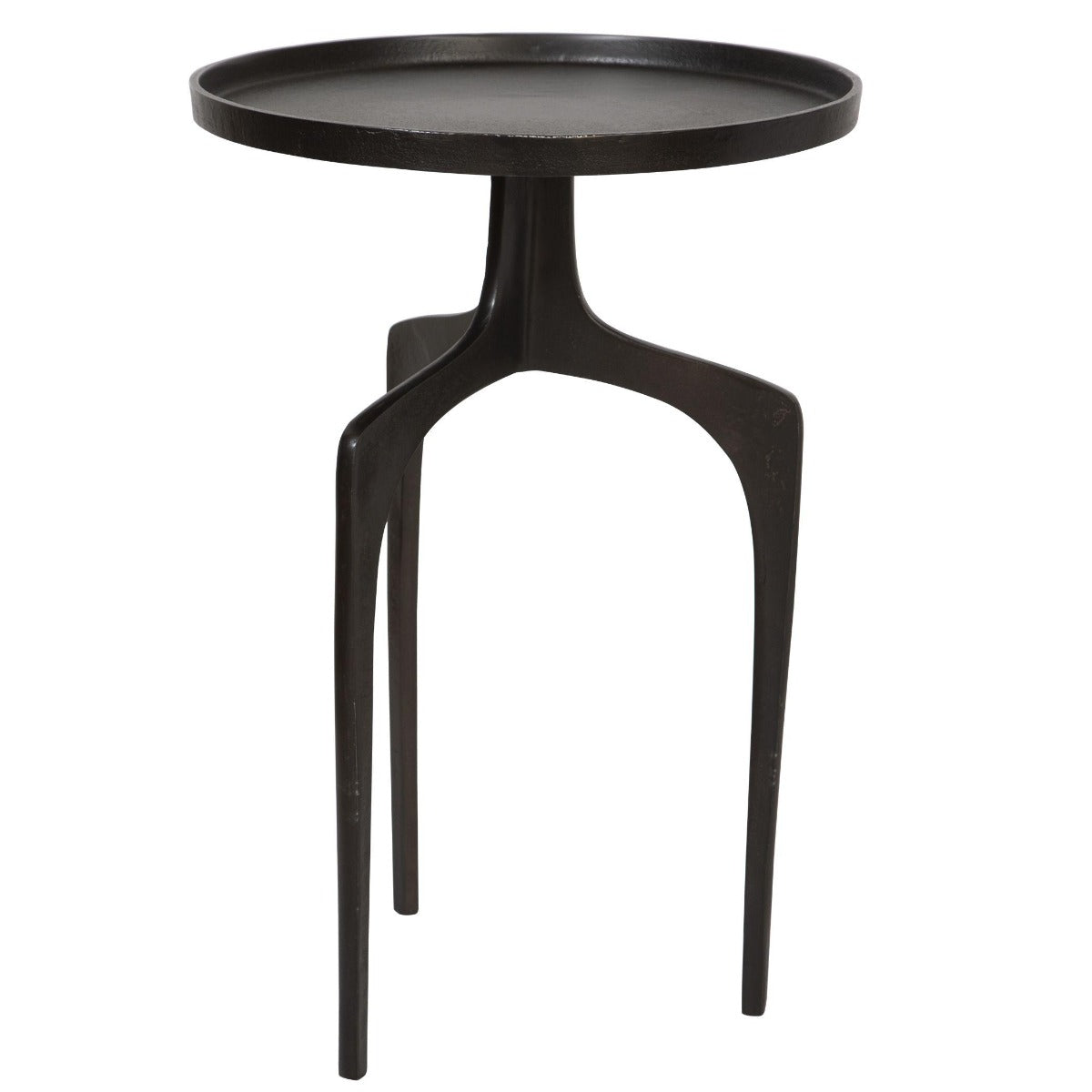 Tripod Side Table Black by Keiichi