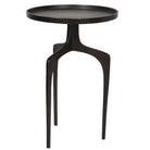 Tripod Side Table Black by Keiichi