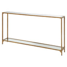 Slimline Console Gold Finish by Keiichi