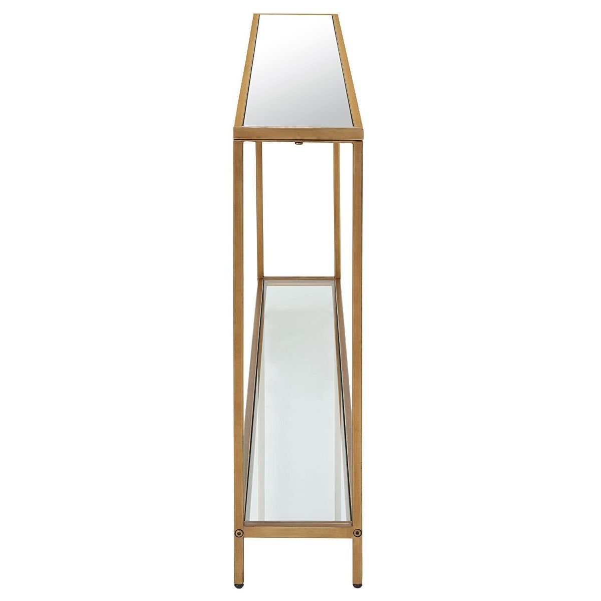 Slimline Console Gold Finish by Keiichi