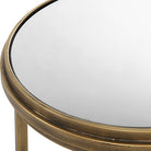 Occular Nesting Side Tables Brushed Gold by Keiichi