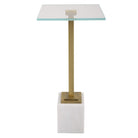 Stand Up Drinks Table White Keiichi
