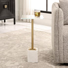 Stand Up Drinks Table White by Keiichi
